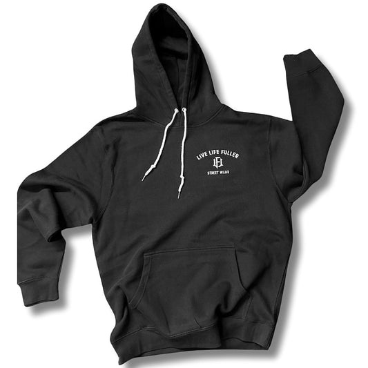 50/50 HOODIE - BLACK