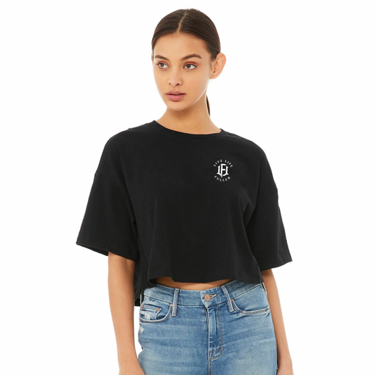 CROPPED TOP - BLACK