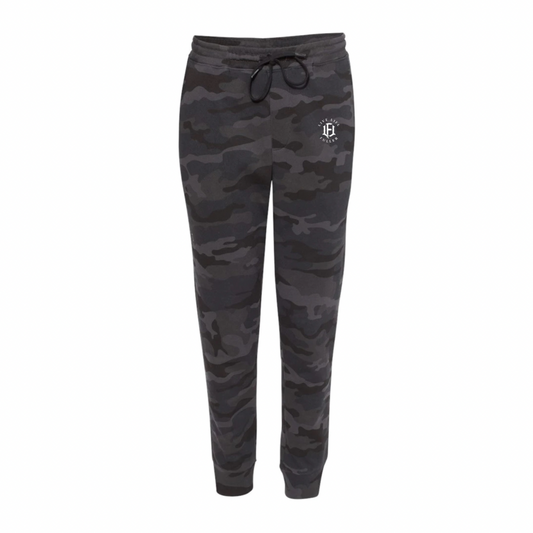 UNISEX BLACK CAMO JOGGERS