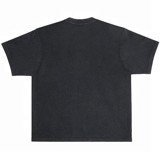 PREMIUM HEAVYWEIGHT TEE - FADED BLACK