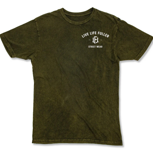 PREMIUM HEAVYWEIGHT TEE - VINTAGE OLIVE