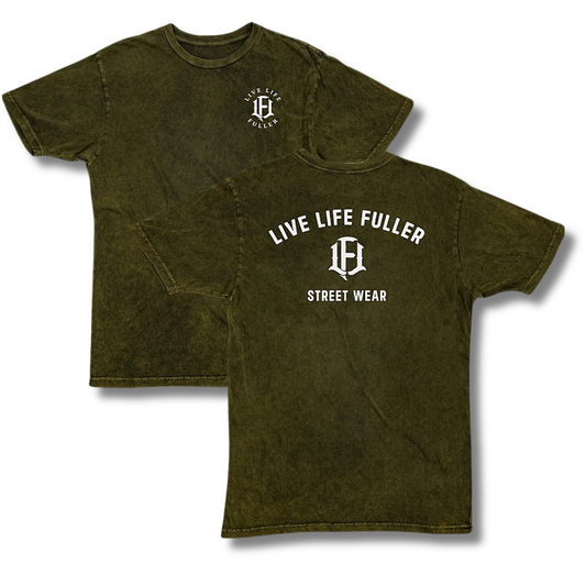 PREMIUM HEAVYWEIGHT TEE - VINTAGE OLIVE