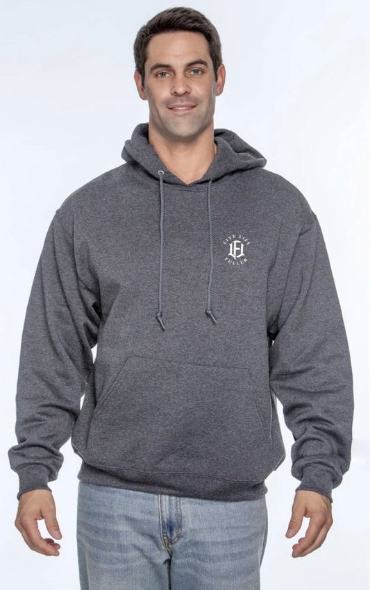 50/50 HOODIE - CHARCOAL