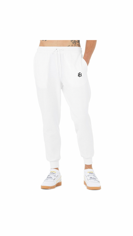 UNISEX JOGGERS - WHITE