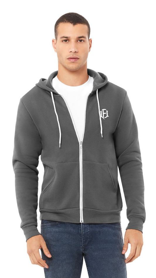 MEN'S FLEECE HOODIE - ASPHALT