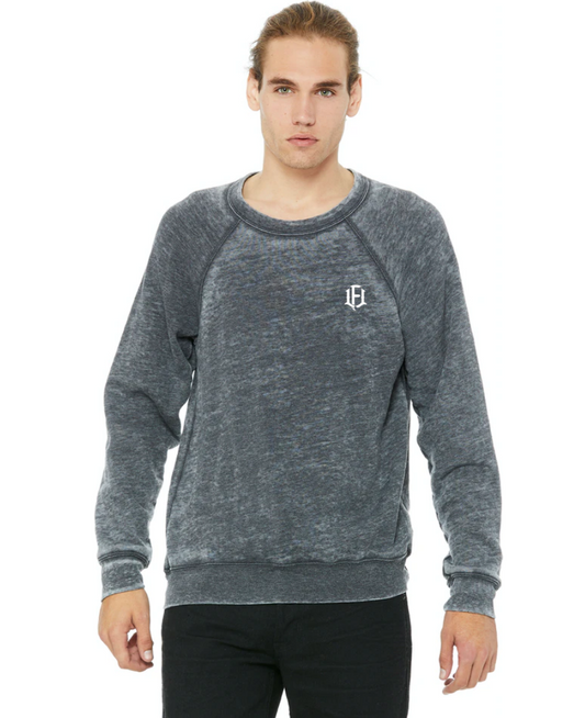 CREWNECK SWEATSHIRT - ACID GREY