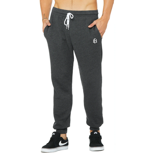 UNISEX JOGGERS - HEATHER GREY